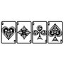 Wallity Bedbin Accesorio Decorativo de Pared de Metal Negro